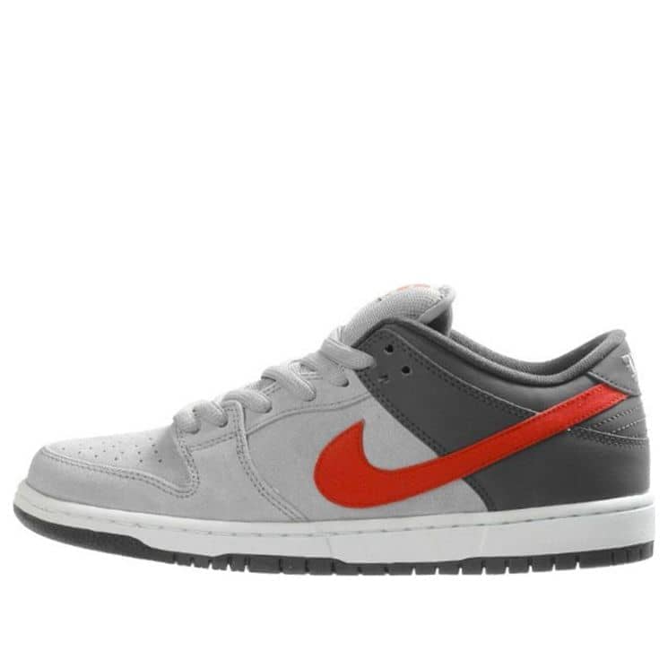 Nike Dunk Low Pro Sb  Grey Red - Nike Dunk Low Pro Sb  Grey Red - Yeezy Boost 350