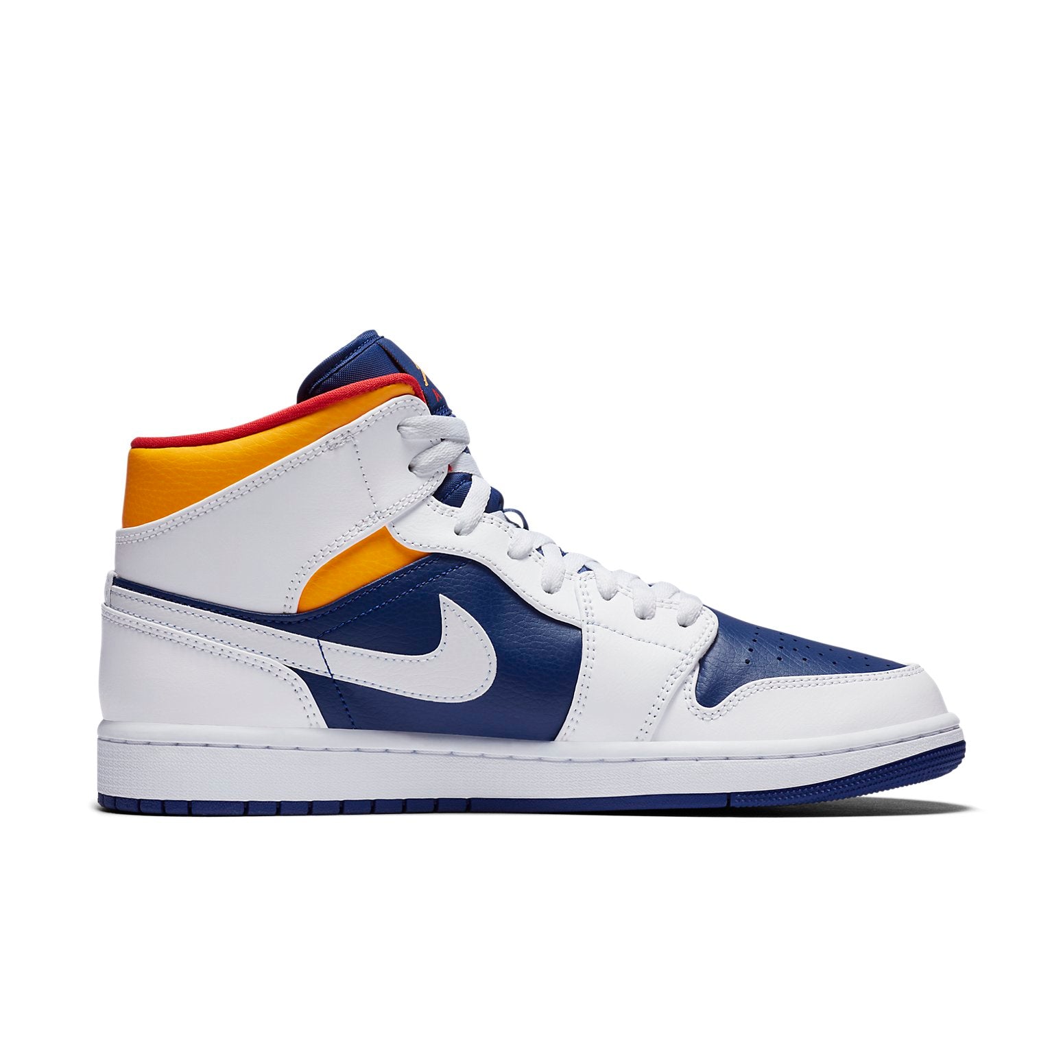 Air Jordan 1 Mid  White Deep Royal Blue - Air Jordan 1 Mid  White Deep Royal Blue - Yeezy Boost 350