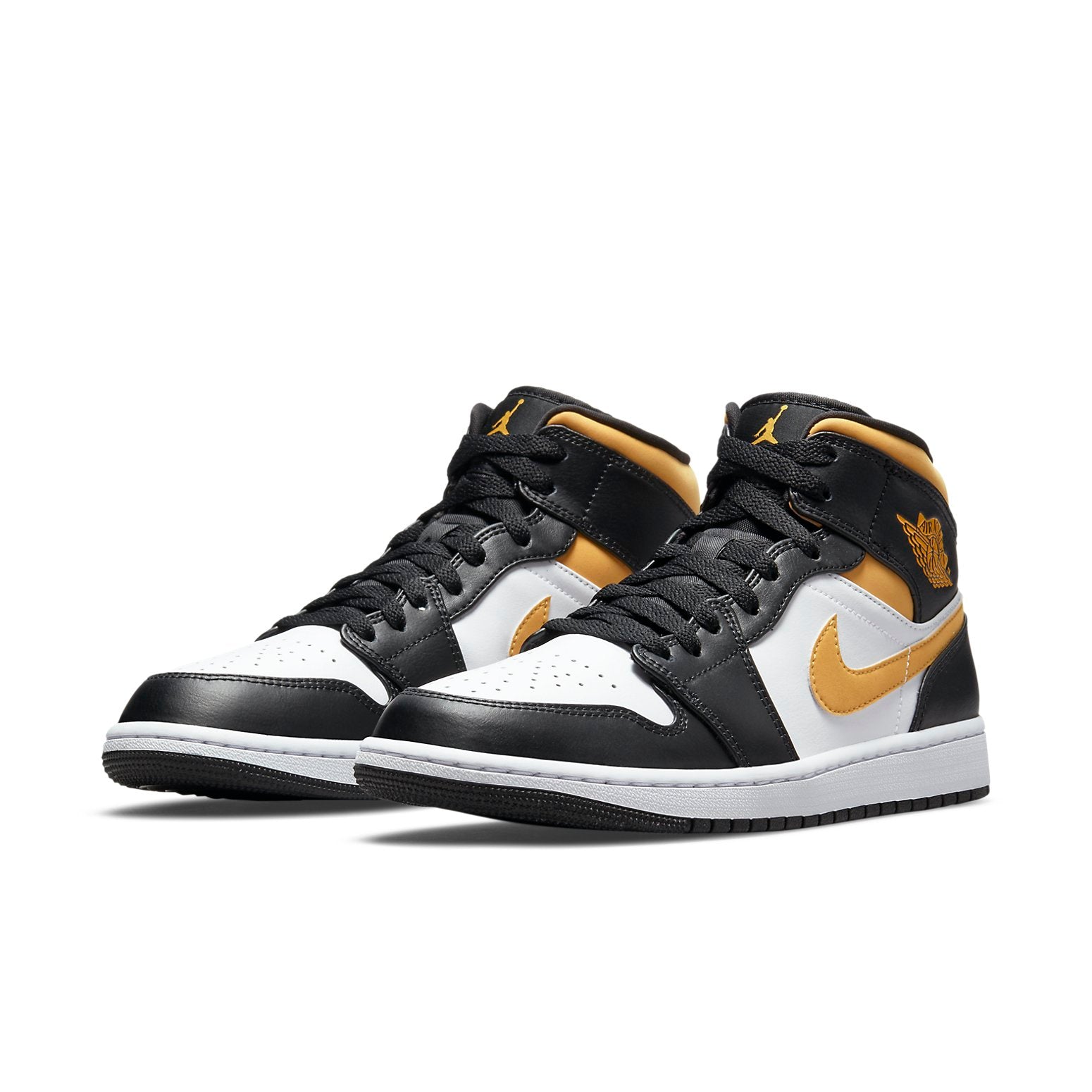 Air Jordan 1 Mid  Black University Gold - Air Jordan 1 Mid  Black University Gold - Yeezy Boost 350