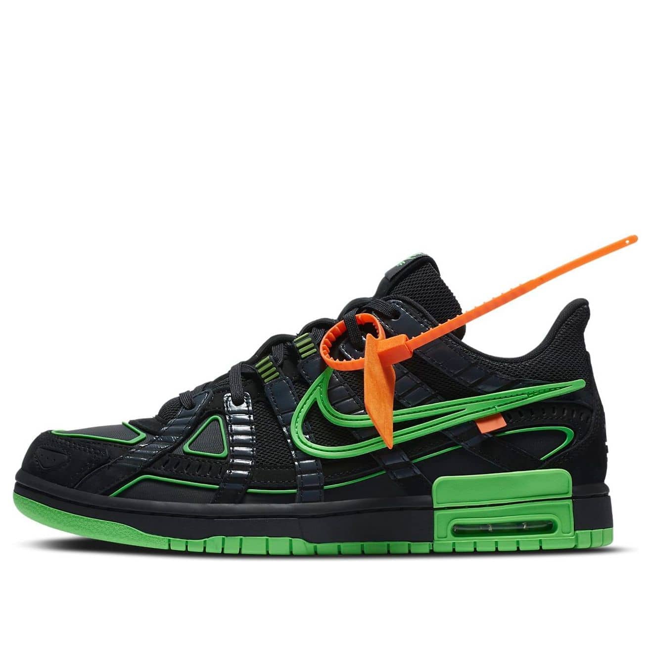 Nike x Off-White Air Rubber Dunk  Green Strike - Nike x Off-White Air Rubber Dunk  Green Strike - Yeezy Boost 350