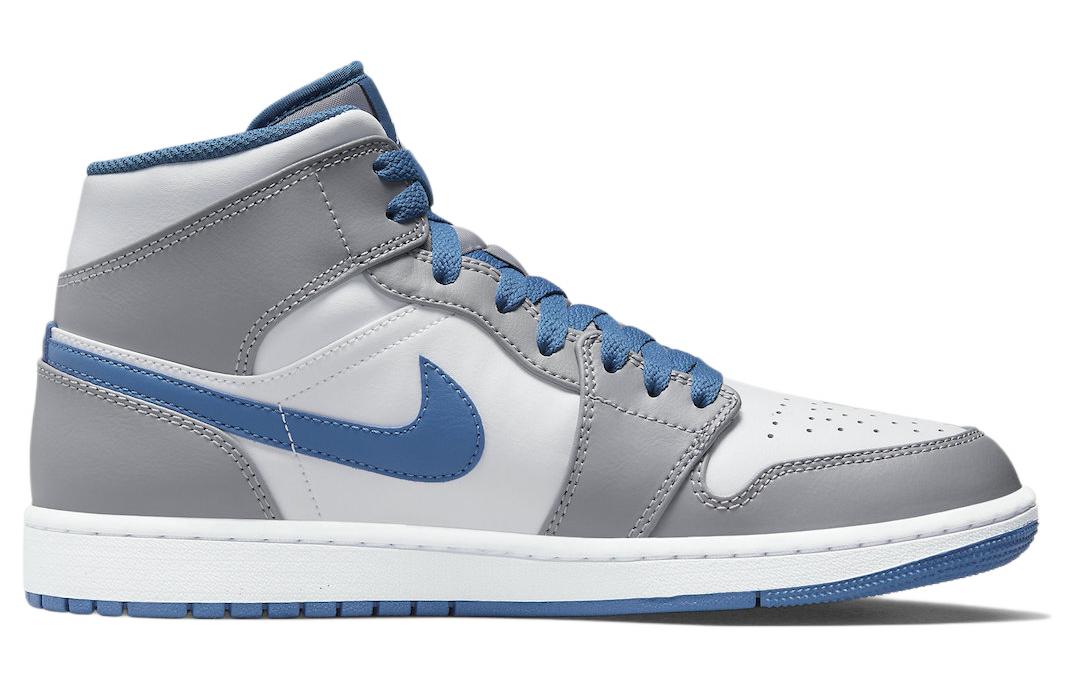 Air Jordan 1 Mid  Cement Grey True Blue - Air Jordan 1 Mid  Cement Grey True Blue - Yeezy Boost 350