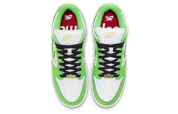Nike x Supreme SB Dunk Low OG QS  Mean Green - Nike x Supreme SB Dunk Low OG QS  Mean Green - Yeezy Boost 350