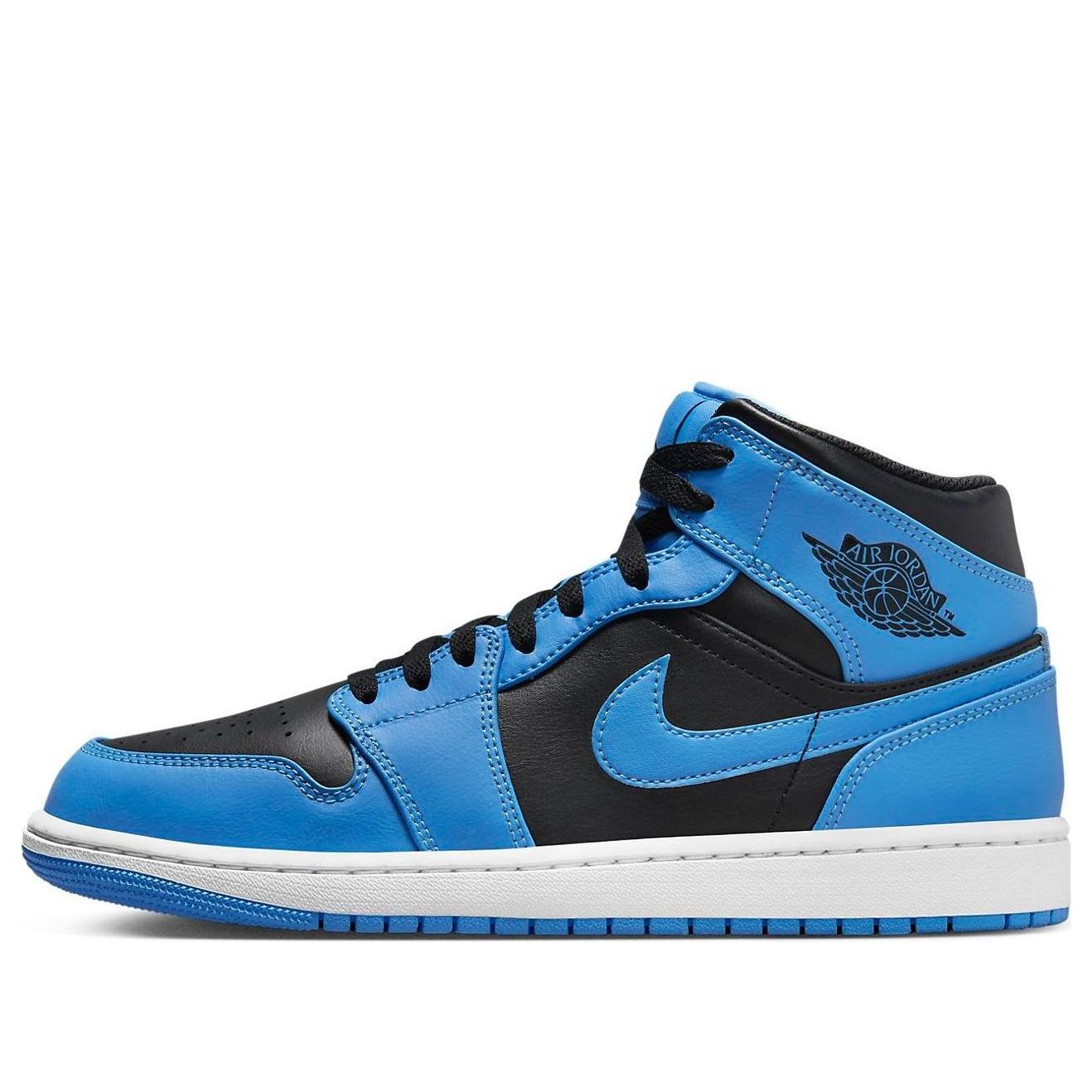Air Jordan 1 Mid  University Blue Black - Air Jordan 1 Mid  University Blue Black - Yeezy Boost 350