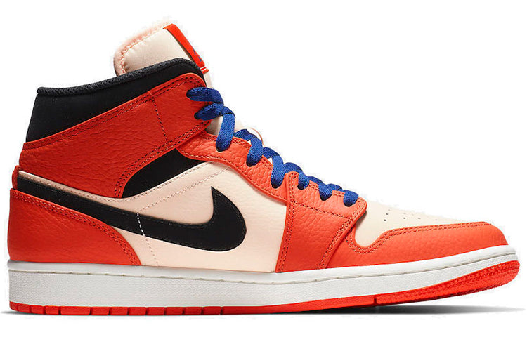 Air Jordan 1 Retro Mid SE  Team Orange - Air Jordan 1 Retro Mid SE  Team Orange - Yeezy Boost 350