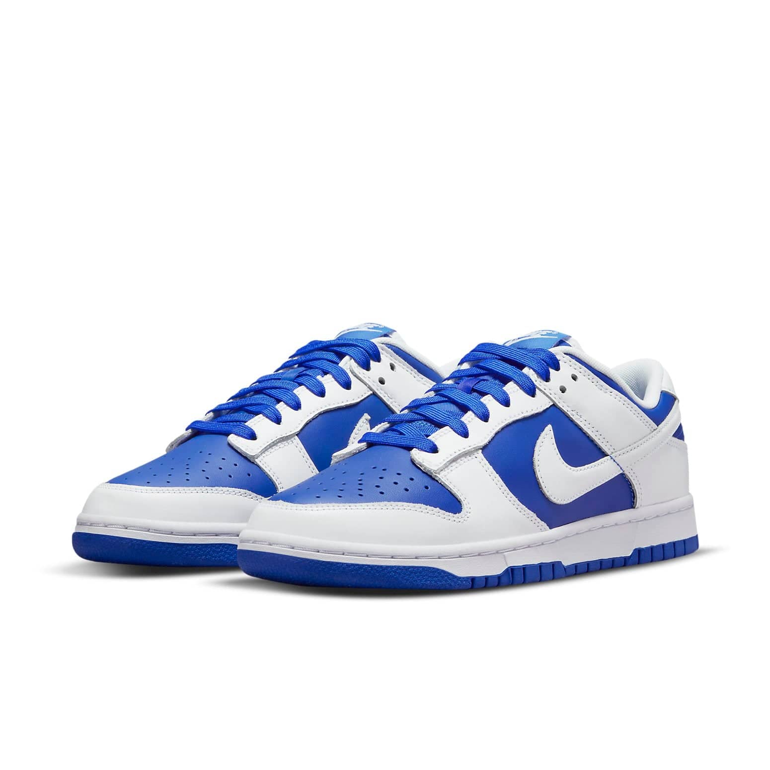 Nike Dunk Low  Racer Blue White - Nike Dunk Low  Racer Blue White - Yeezy Boost 350
