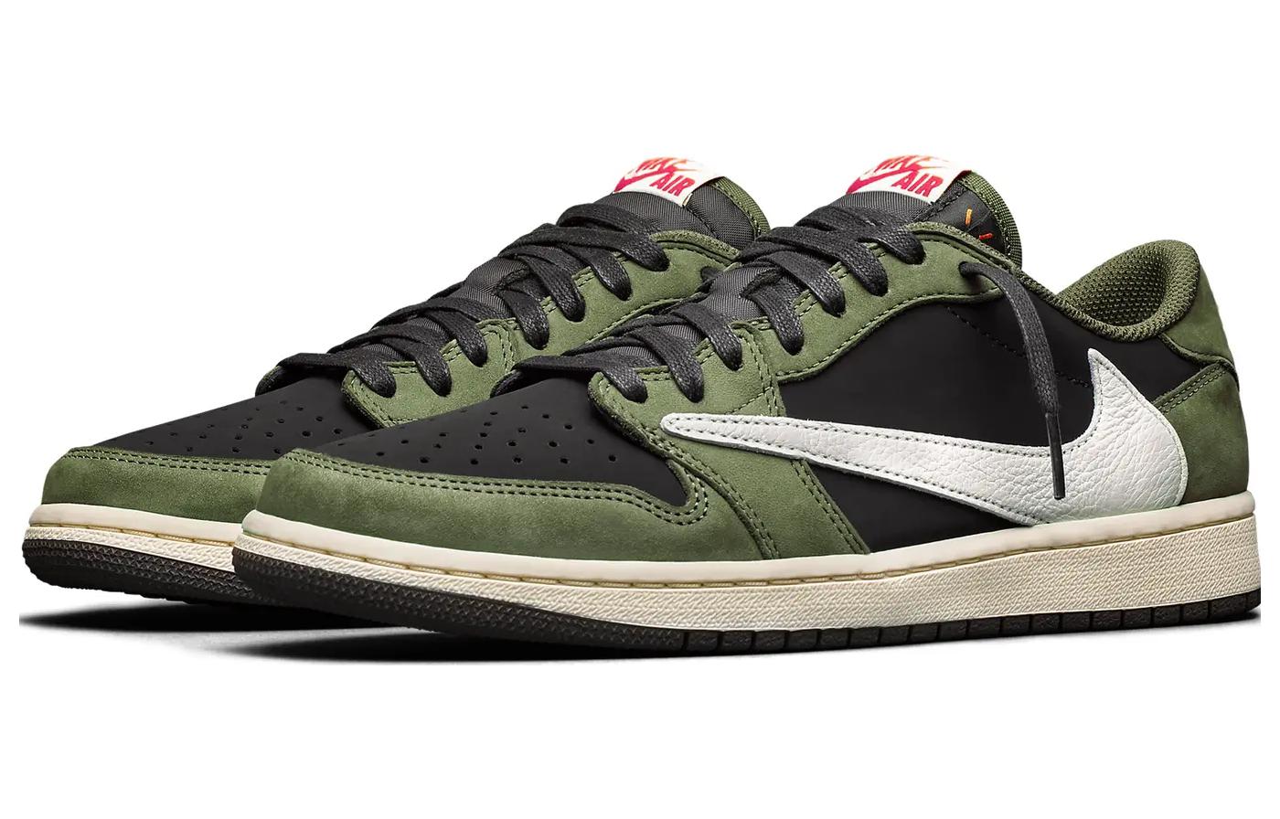 Air Jordan 1 Low OG x Travis Scott  Olive Green - Air Jordan 1 Low OG x Travis Scott  Olive Green - Yeezy Boost 350