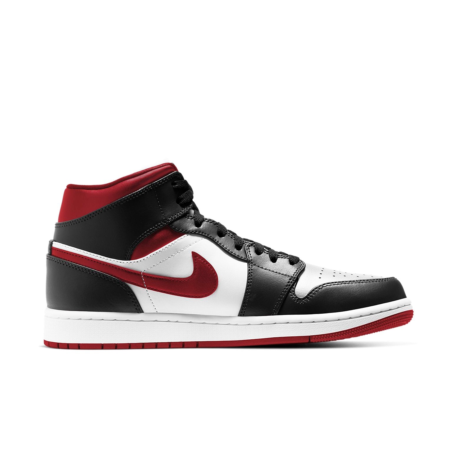 Air Jordan 1 Mid  Black White Gym Red - Air Jordan 1 Mid  Black White Gym Red - Yeezy Boost 350