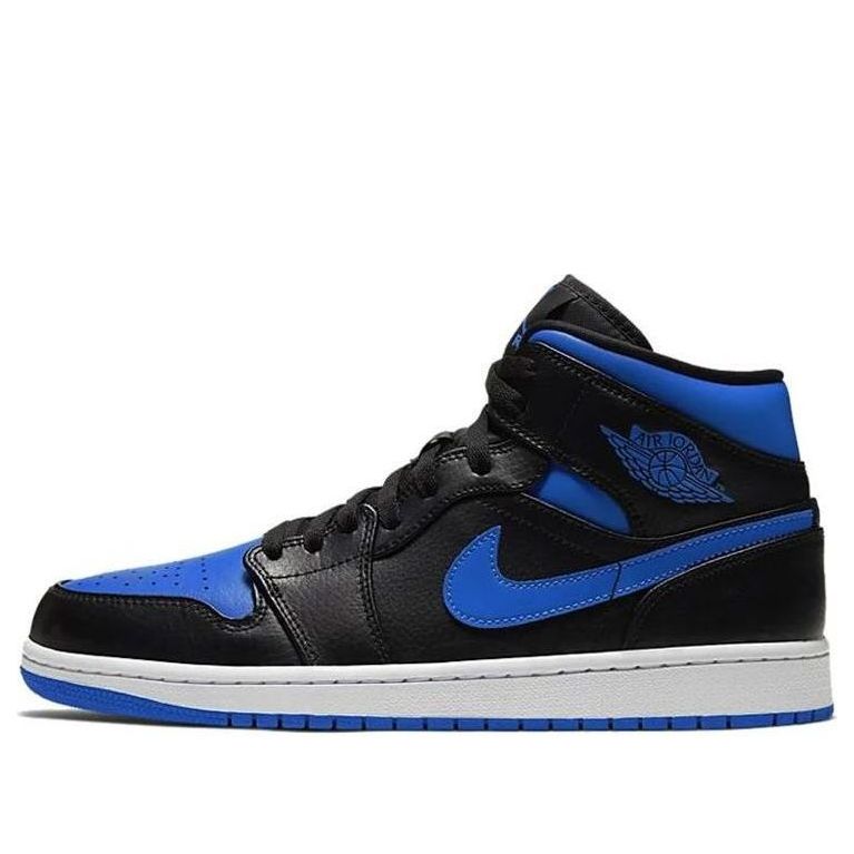 Air Jordan 1 Mid  Black Hyper Royal - Air Jordan 1 Mid  Black Hyper Royal - Yeezy Boost 350