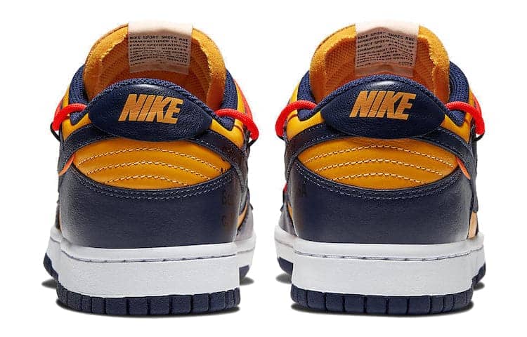 Nike x Off-White Dunk Low  University Gold - Nike x Off-White Dunk Low  University Gold - Yeezy Boost 350