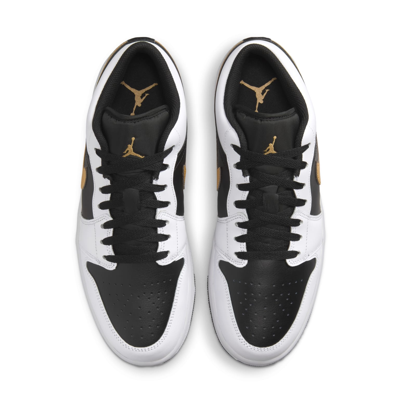 Air Jordan 1 Low  White Black Metallic Gold Swoosh - Air Jordan 1 Low  White Black Metallic Gold Swoosh - Yeezy Boost 350