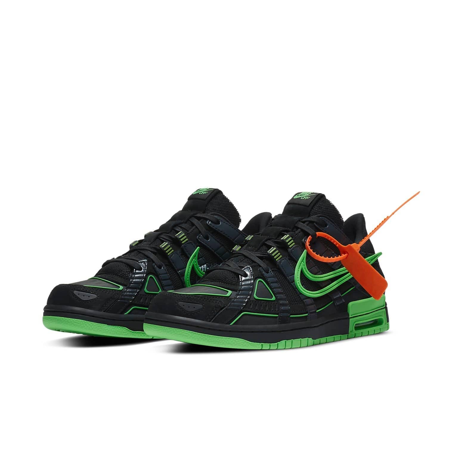 Nike x Off-White Air Rubber Dunk  Green Strike - Nike x Off-White Air Rubber Dunk  Green Strike - Yeezy Boost 350