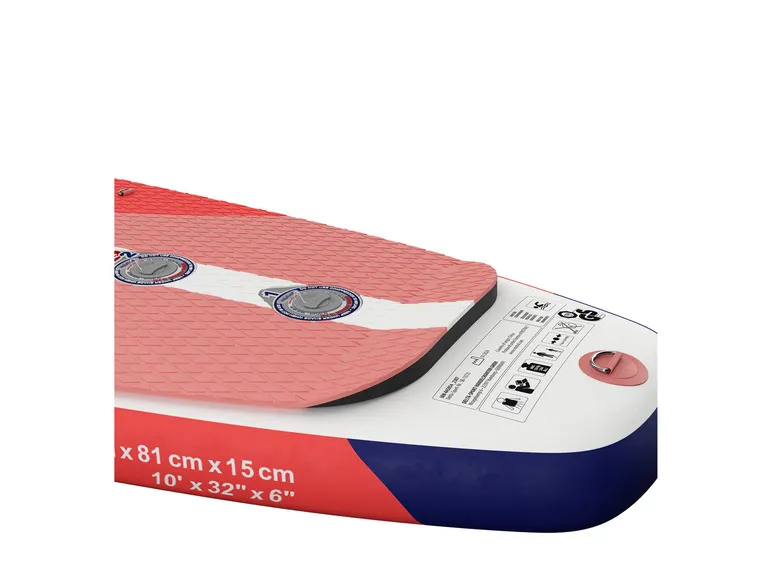 Mistral SUP Allround-Vivid mit Doppelkammersystem, 2-in-1, aufblasbar