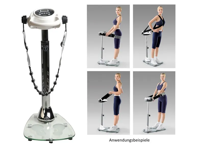 body coach Vibro Massager Deluxe Glas weiße Abdeckung