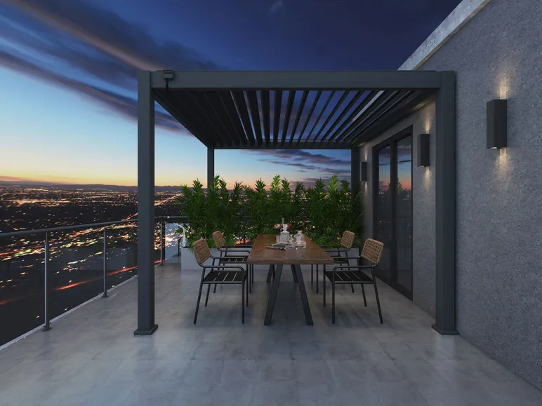 Pavillon »Superior«, aus Aluminium