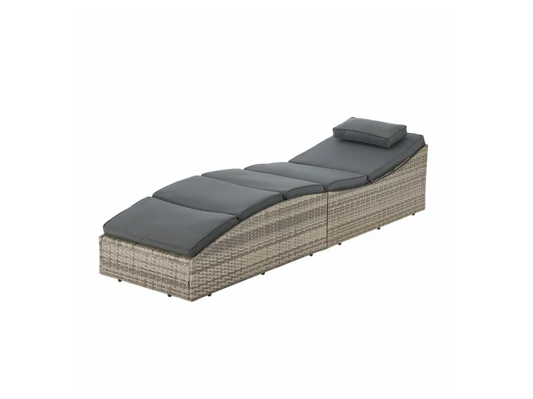 Faltbare Sonnenliege »Lamia«, in Rattanoptik
