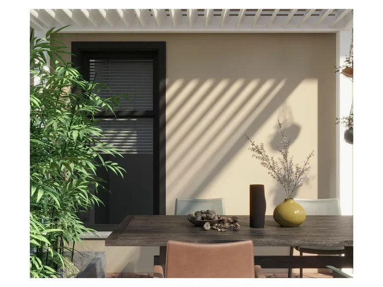 Pavillon »Trumpf«, mit verschließbaren Stahl-Lamellen