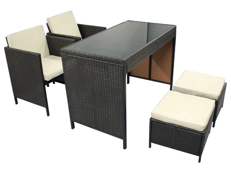 Loungeset 5tlg. Polyrattan