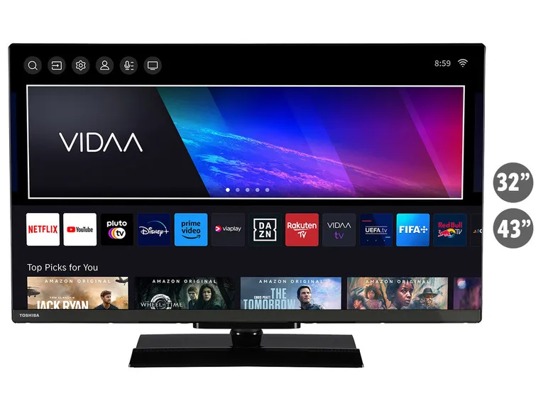 Fernseher »LV3E63DAZ« VIDAA Smart TV Full HD