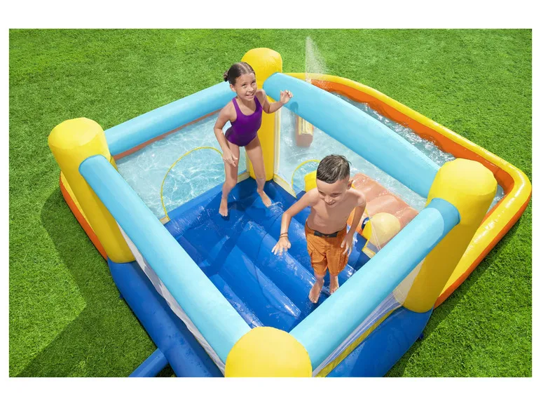 H2OGO!® Mega-Wasserpark Beach Bounce™ mit Dauergebläse