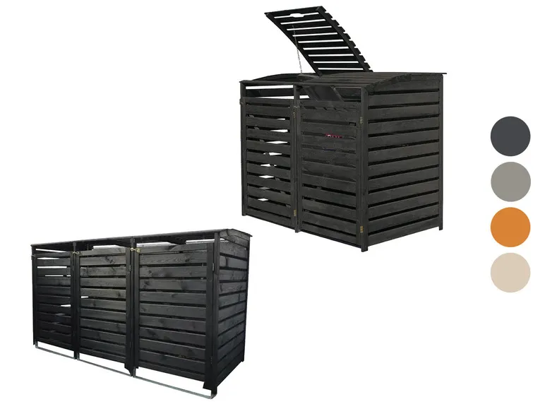 Mülltonnenbox »Vario III«, zur Verkleidung von Mülltonnen, Kiefernholz