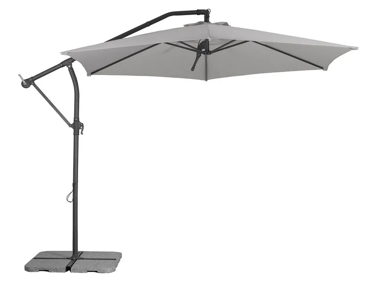 Schneider Ampelschirm »Palmera«, 6-teilig, 300 cm Durchmesser, UV-Schutz 80+, Schutzhülle