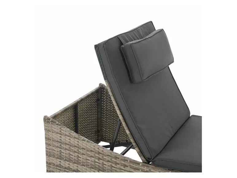 Faltbare Sonnenliege »Lamia«, in Rattanoptik