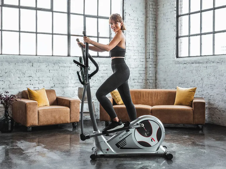 Crosstrainer EL 5000 Pro (Empfänger für drahtlosen Pulsmessgurt im Computer enthalten)