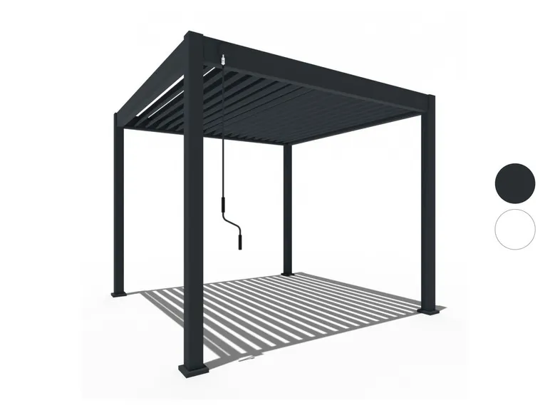 Pavillon »Trumpf«, mit verschließbaren Stahl-Lamellen