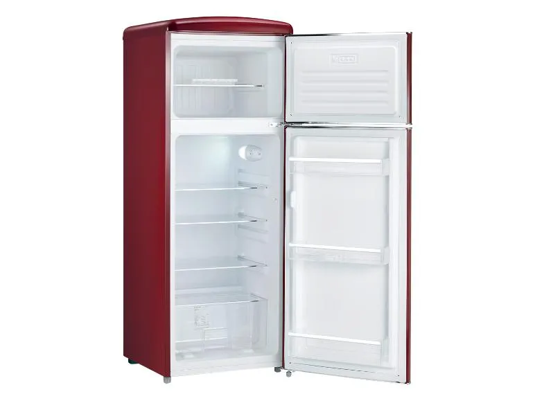 Kühl-/Gefrierkombination, im stilechten Retro-Design