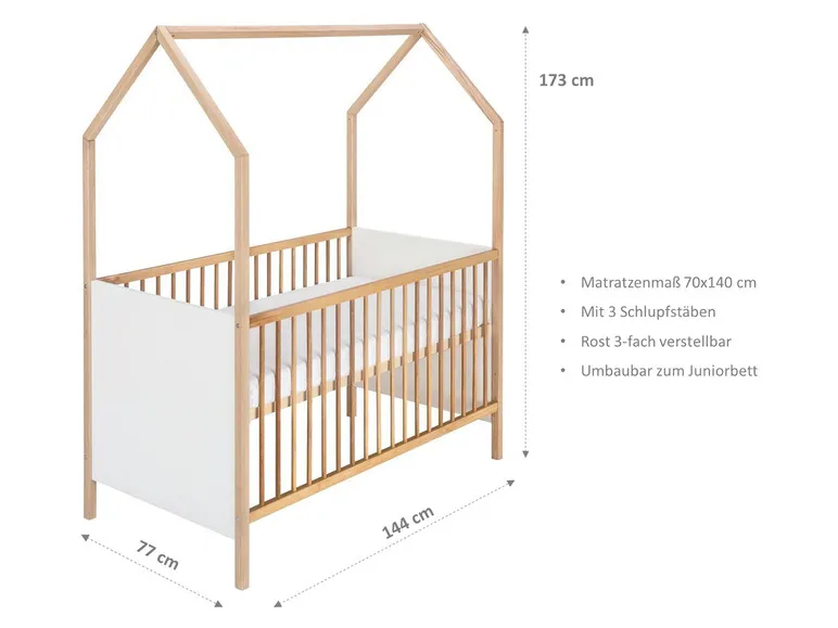 Kinderzimmerset »Venice«, weiß/natur