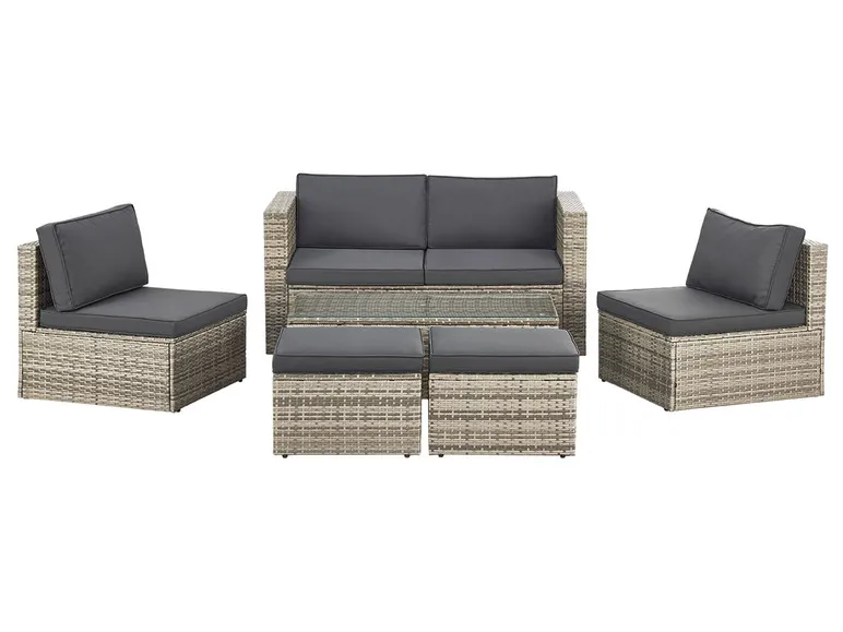 Polyrattan Lounge »Salou«, 6-tlg.