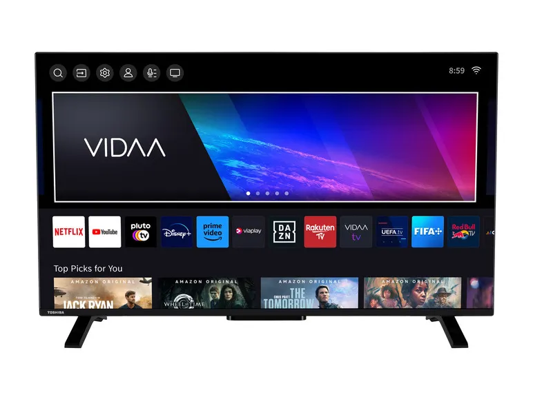 Fernseher »QV2363DAW« 4K UHD QLED VIDAA Smart TV