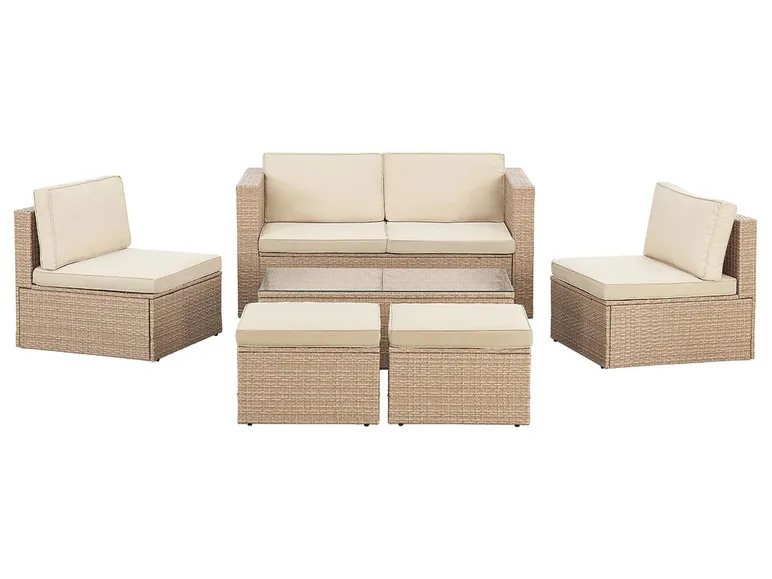 Polyrattan Lounge »Salou«, 6-tlg.