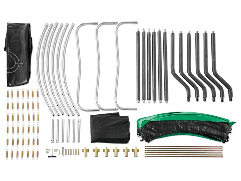 Garten-Trampolin mit Sicherheitsnetz