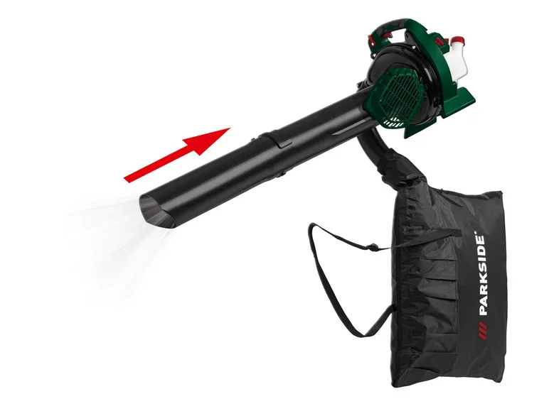 Benzin-Laubsauger und -bläser »PBLS 26 A1«, 1,22 PS, Häckselrate 10:1