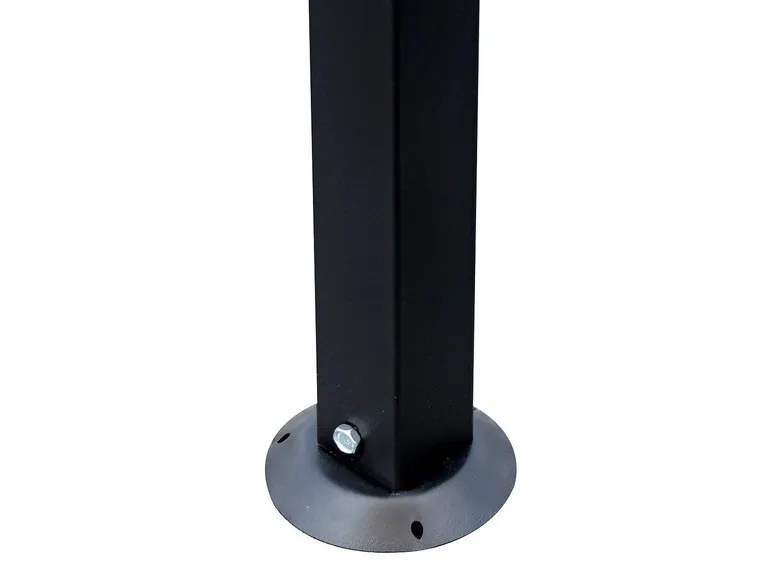 Outsunny Terrassenüberdachung in geschwungener Form