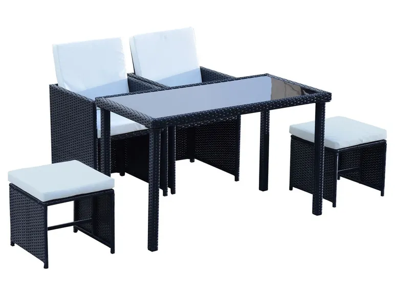 Outsunny Gartenlounge Set, UV-beständig