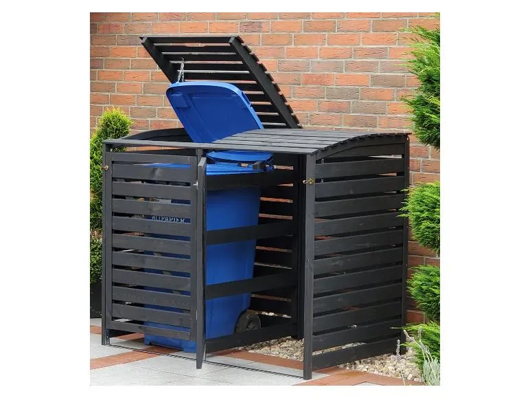 Mülltonnenbox »Vario III«, zur Verkleidung von Mülltonnen, Kiefernholz