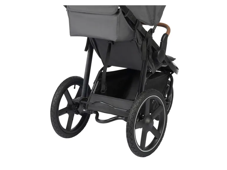 Kinderwagen »Cloudy Mineral Graphite«, mit großem Lüftungsfenster