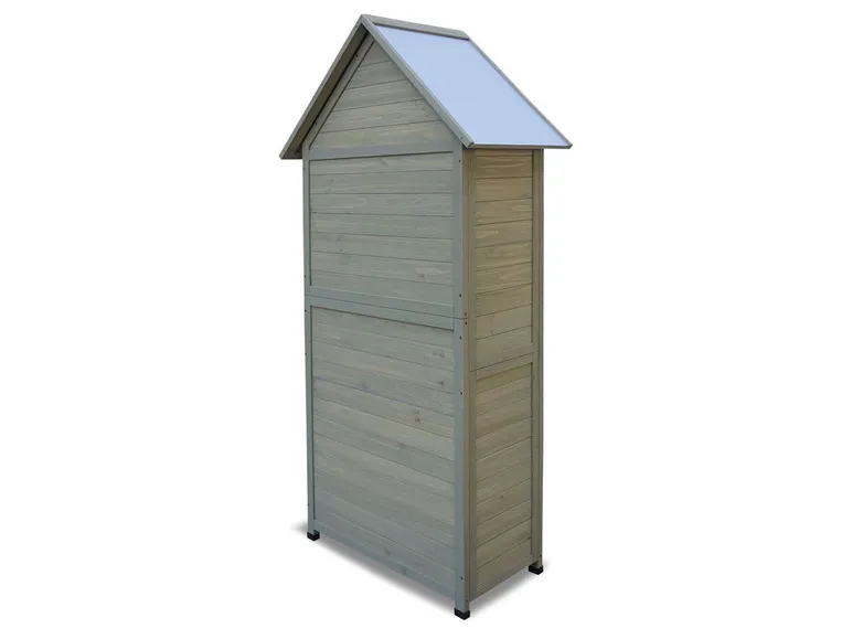 HABAU Gartenschrank »Lena«, 83 x 45 x 178 cm, grau