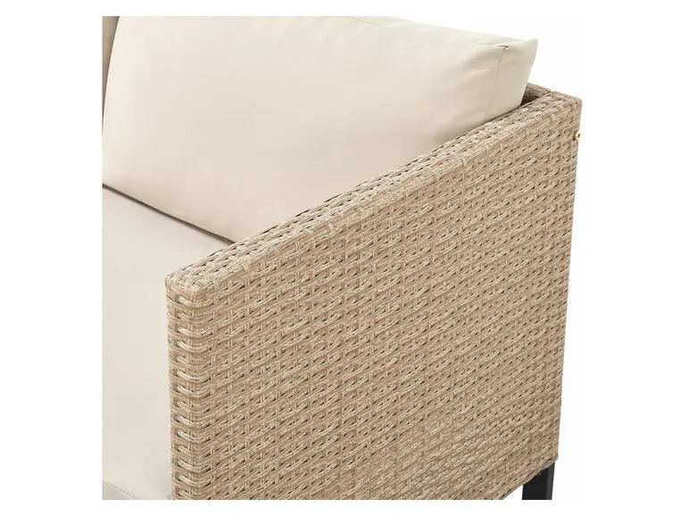 Polyrattan Lounge »Santorini«, 4-tlg.
