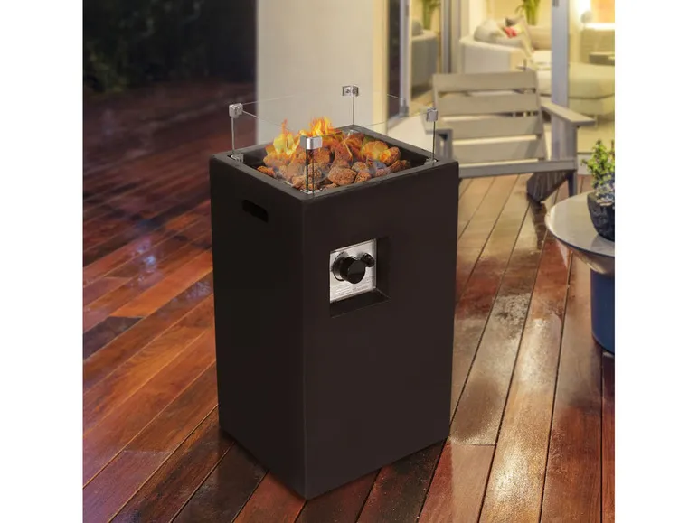 Feuerstelle »Palermo« mit Schutzglas