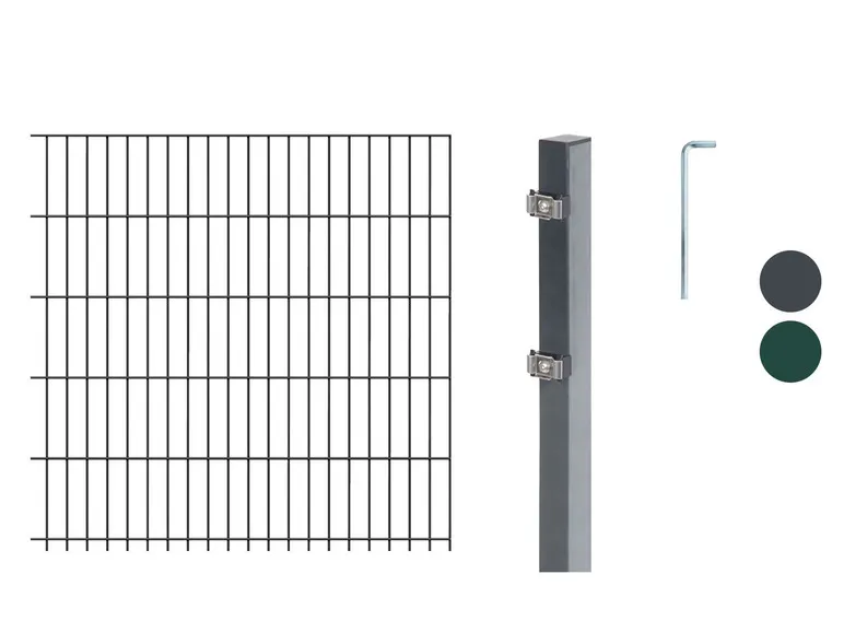 Doppelstabmattenzaun-Grundset