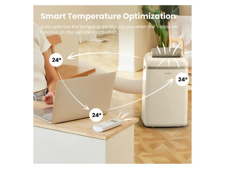 Mobiles Klimagerät »Smart Cool 12000 Plus«, für Räume bis 43 m²