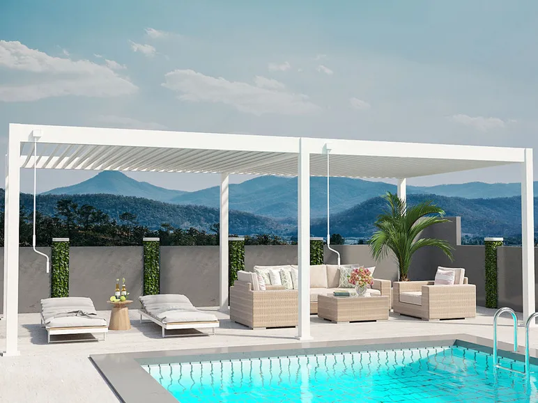 Pavillon »Superior«, aus Aluminium