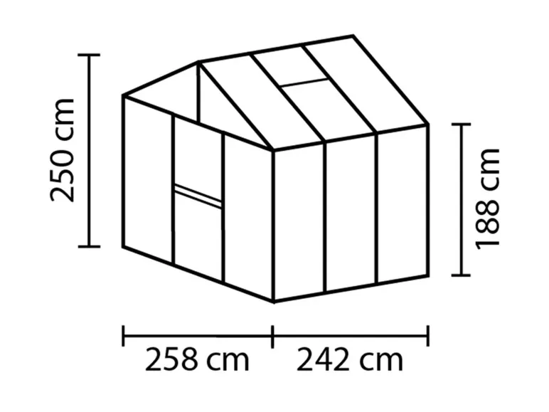 Vitavia Gartengewächshaus Zeus
