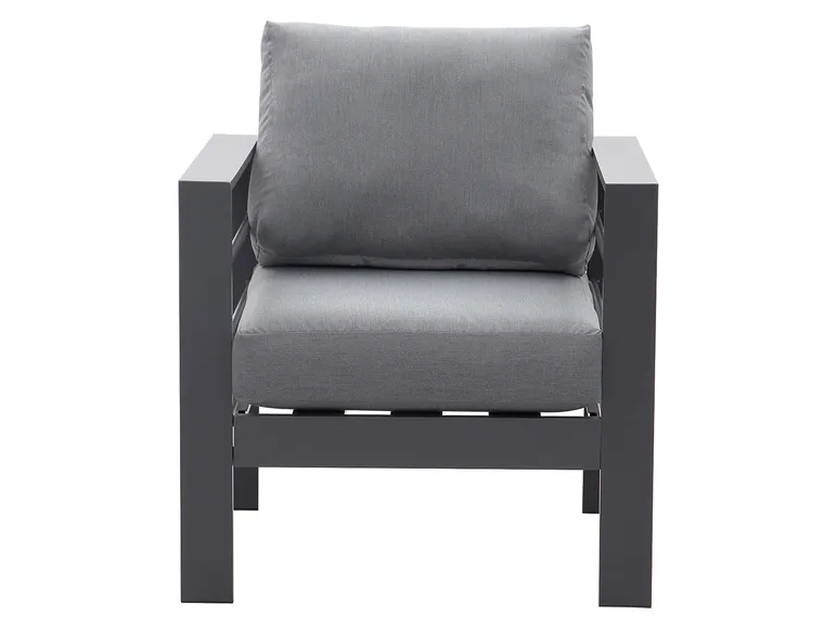 Gartenmöbel 7-Sitzer Lounge-Set Aluminium inkl. Polster