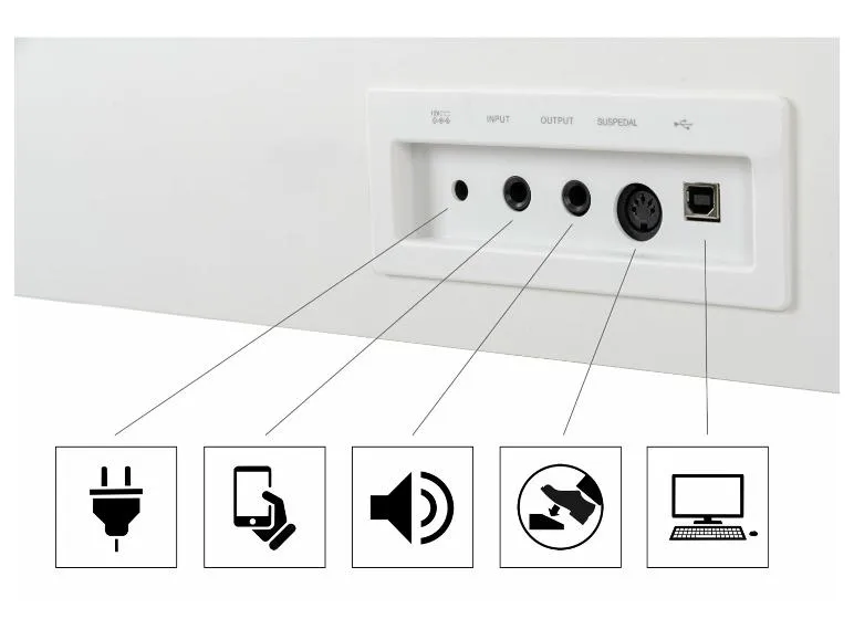 Digitalpiano »DP-220«, mit 3 Pedalen