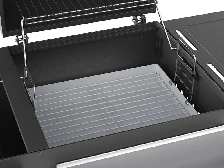 Kombigrill Gas und Holzkohle