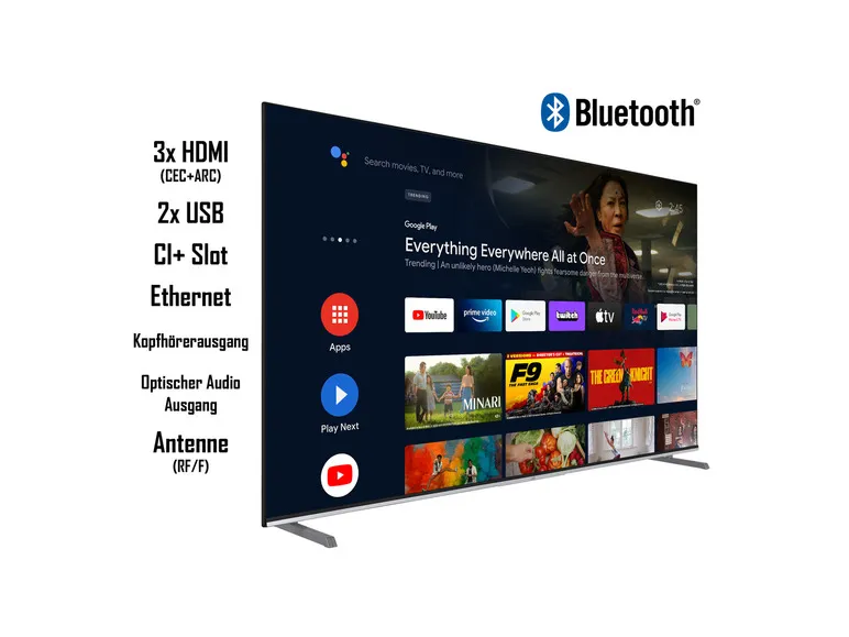 Fernseher »LT-65VA7255« Android Smart TV 65 Zoll 4K UHD